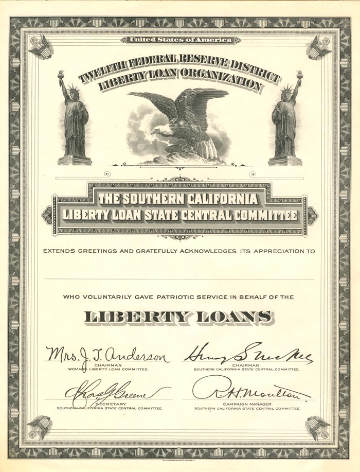 Southern California Liberty Loan State Central Committee